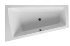 Duravit Paiova badekar t/indbygning - 170 x 130 - Venstre - 1 rygl�n