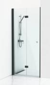 Outlet - Svedbergs Skoga folded�r til bruseniche - 80 cm - Mat sort