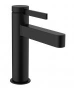 Hansgrohe Finoris 110 h�ndvaskarmatur m/push-open og CoolStart - Mat sort