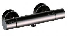 Damixa Silhouet termostatarmatur - B�rstet grafitgr�