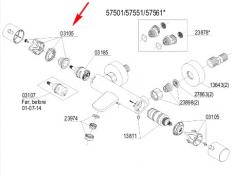 Outlet - Damixa reperationss�t til chassis, flowbegr.+ skoldsikring