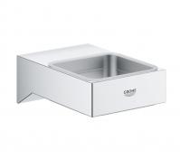 Grohe Selection Cube holder til s�bedispenser, s�besk�l og glas