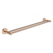Grohe Essentials dobbelt h�ndkl�deholder 600 mm - Poleret warm sunset