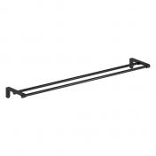 Damixa Zen dobbelt h�ndkl�destang 800 mm - Mat sort