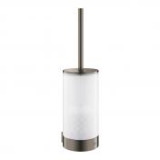 Grohe Selection toiletb�rste til v�g - B�rstet hard graphite