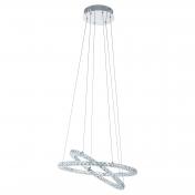 EGLO VARRAZO LED PENDEL 2L Ø550 KRYSTAL