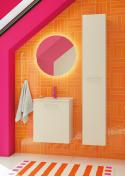 Dansani Mido+ m�bels�t 50 m/Amber mini h�ndvask - Hvid mat