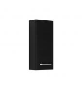 Dansani Mido+ overskab m/3 glashylder - Venstreh�ngslet - Sort struktur