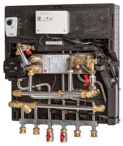 Termix VMTD-1 opblandet fjernvarmeunit - Frederikshavn/S&aelig;by