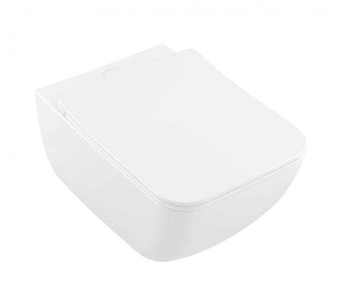Villeroy & Boch Venticello v&aelig;gh&aelig;ngt toilet m/DirectFlush og s&aelig;de