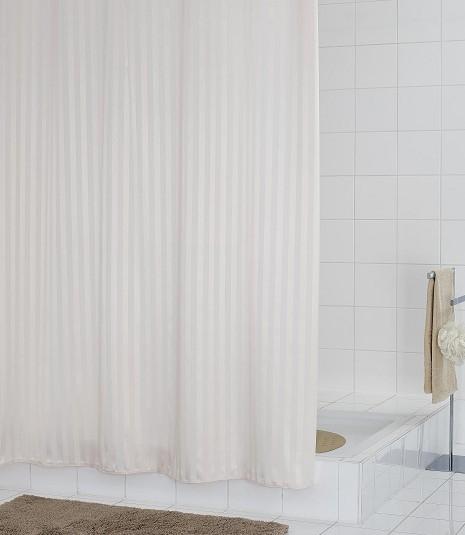 RIDDER Tekstilforhæng - 180 x 200 cm - Hvid satin RIDDER Tekstilforhæng - 180 x 200 cm - Hvid satin