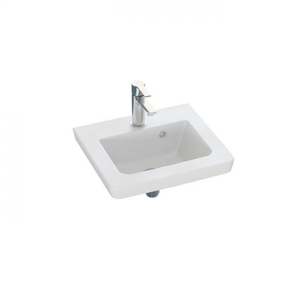 Dansani Mini Larghetto 42 håndvask t/møbel - 1 hanehul Dansani Mini Larghetto 42 håndvask t/møbel - 1 hanehul