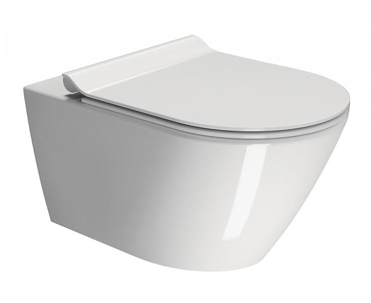 GSI Kube X 55 v&aelig;gh&aelig;ngt toilet m/Extraglaze+