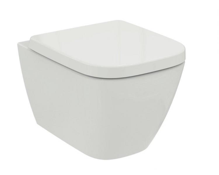 Ideal Standard I.life S kompakt væghængt toilet m/RIMless og sæde Ideal Standard I.life S kompakt væghængt toilet m/RIMless og sæde