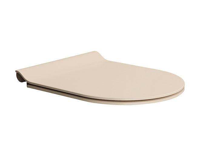 GSI Pura toilets&aelig;de m/softclose og quickrelease - Creta