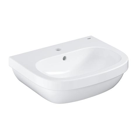 Grohe Euro 55 håndvask t/væg - 1 hanehul Grohe Euro 55 håndvask t/væg - 1 hanehul