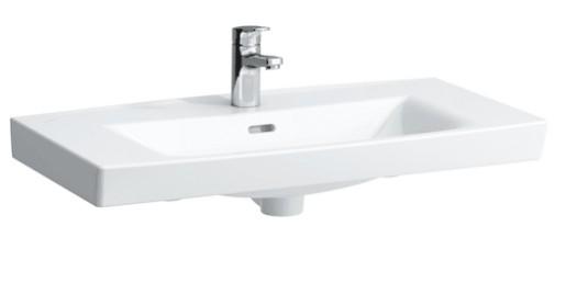 Laufen Pro-N 80 h&aring;ndvask t/v&aelig;g eller m&oslash;bel - 1 hanehul