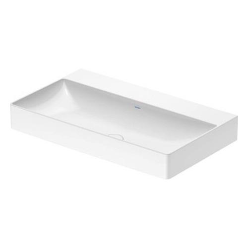 Duravit DuraSquare 80 m&oslash;belvask - Uden hanehul