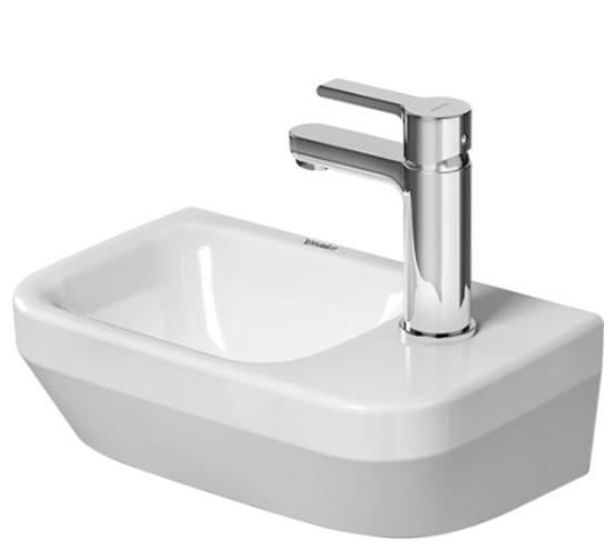 Duravit No.1 h&aring;ndvask t/v&aelig;g - H&oslash;jre - Uden overl&oslash;b