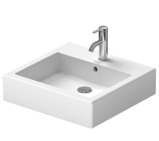Duravit Vero 50 bowlevask op til v&aelig;g - 1 hanehul