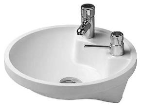 Duravit Architec &Oslash;40 h&aring;ndvask t/underlimning - Uden overl&oslash;b
