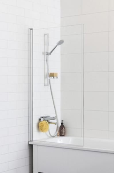 Alterna svingbar brusev&aelig;g til badekar 750x1400mm - Krom