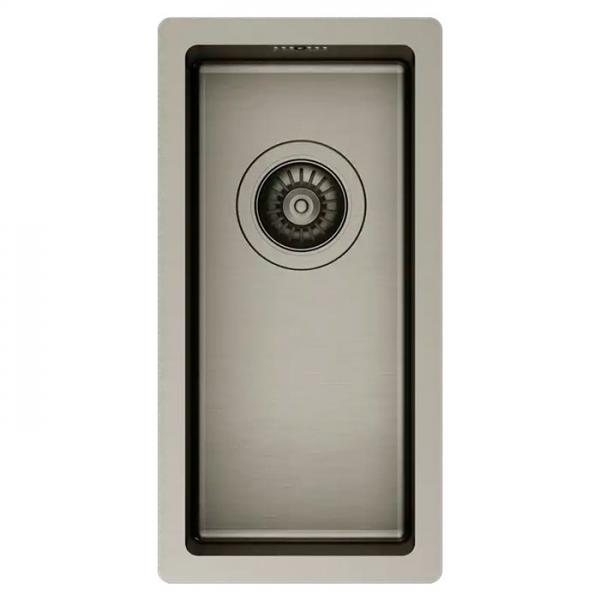 Lavabo Kubus 180 Soft k&oslash;kkenvask - Dark bronze