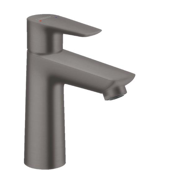 Hansgrohe Talis E 110 h&aring;ndvaskarmatur u/bundventil - B&oslash;rstet sort krom