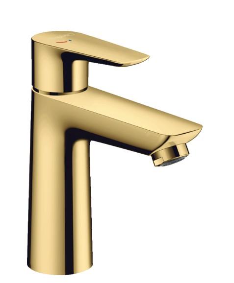 Hansgrohe Talis E 110 h&aring;ndvaskarmatur m/CoolStart - Poleret guld optik