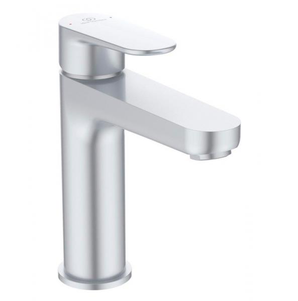 Ideal Standard Cerafine O h&aring;ndvaskarmatur m/pushopen bundventil - Silver