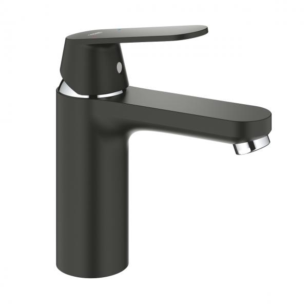Grohe Eurosmart Cosmopolitan håndvaskarmatur u/ bundventil - Matsort Grohe Eurosmart Cosmopolitan håndvaskarmatur u/ bundventil - Matsort