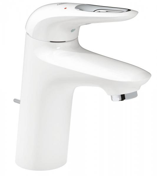 Grohe Eurostyle h&aring;ndvaskarmatur m/hul - Hvid