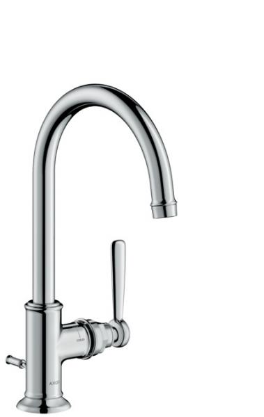 Hansgrohe AXOR Montreux h&aring;ndvaskbatteri m/svingtud og bundventil - Krom