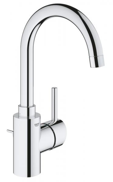 Grohe Concetto h&aring;ndvaskarmatur m/l&oslash;ftestang og svingtud - Krom