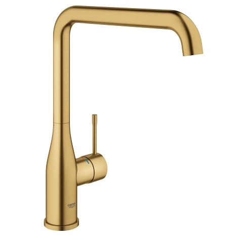 Grohe Essence New k&oslash;kkenarmatur - B&oslash;rstet cool sunrise