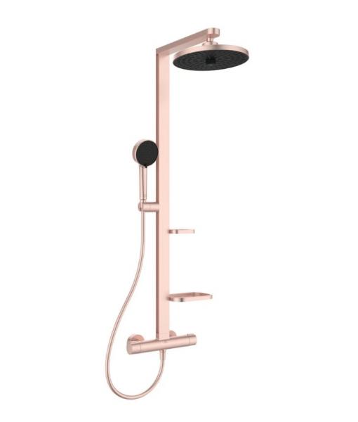 Ideal Standard Alu+ 260 komplet brusesystem - Rosé Ideal Standard Alu+ 260 komplet brusesystem - Rosé