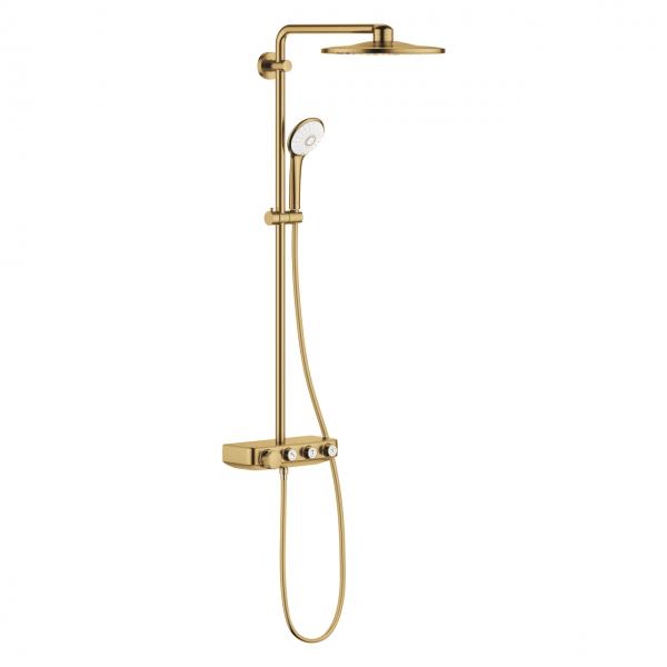 GROHE Euphoria SmartControl 310 Duo brusesystem - B&oslash;rstet cool sunrise