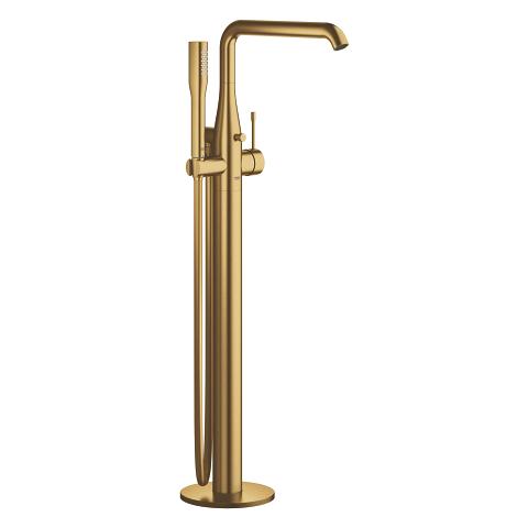 Grohe Essence fritst&aring;ende badekararmatur - B&oslash;rstet cool sunrise