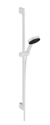 hansgrohe Pulsify Select S 150 Relaxation bruses&aelig;t 3jet - 90 cm - Mat hvid