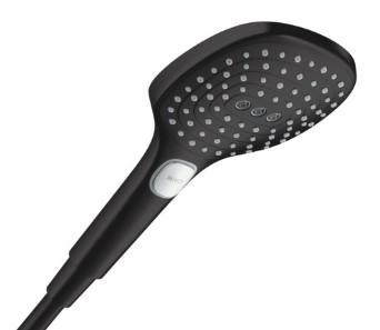 Hansgrohe Raindance Select E120 h&aring;ndbruser - Mat sort