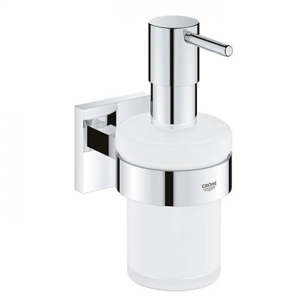 Grohe Start Cube sæbedispenser til væg - Krom Grohe Start Cube sæbedispenser til væg - Krom