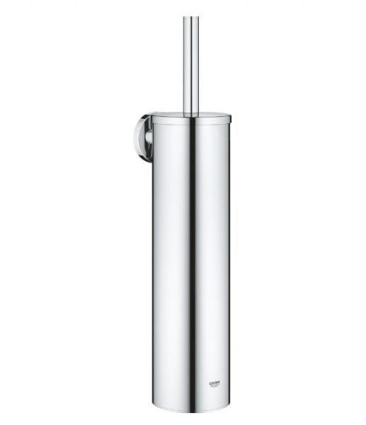 Grohe Essentials toiletb&oslash;rste i metalholder - Krom