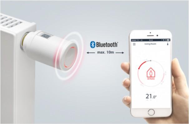 Danfoss Eco 2 Bluetooth radiatortermostat - excl. batterier - inkl. adaptere Danfoss Eco 2 Bluetooth radiatortermostat - excl. batterier - inkl. adaptere