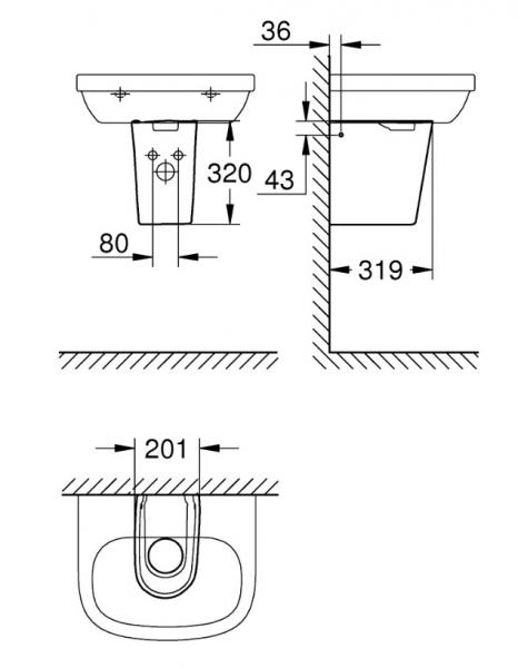 Grohe Essence Halvs&oslash;jle