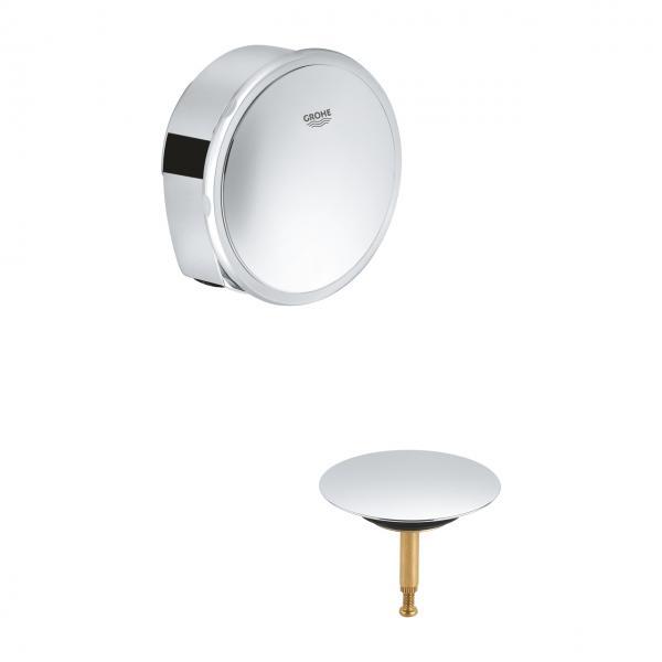 Outlet - Grohe Forplade til af- og overløbsgarniture mm Outlet - Grohe Forplade til af- og overløbsgarniture mm
