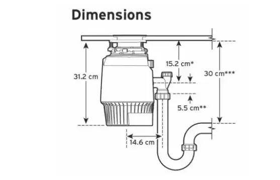 Insinkerator k&oslash;kkenkv&aelig;rn Evolution plus 750EC