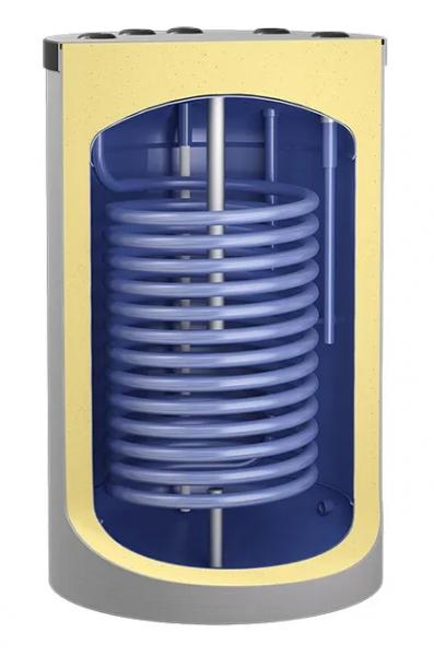 Varmtvandsbeholder - 150 L - Stor spiral - Til varmepumper Varmtvandsbeholder - 150 L - Stor spiral - Til varmepumper