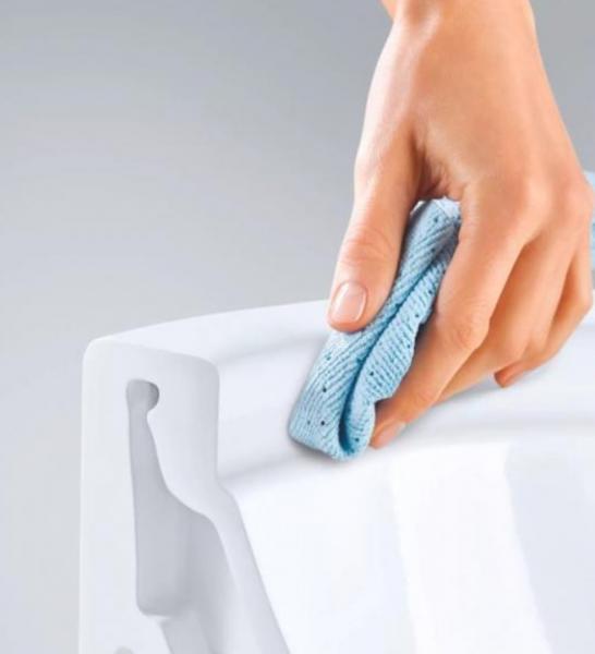 Grohe Bau Rimless toiletpakke inkl. s&aelig;de m/softclose, cisterne og sort betjening