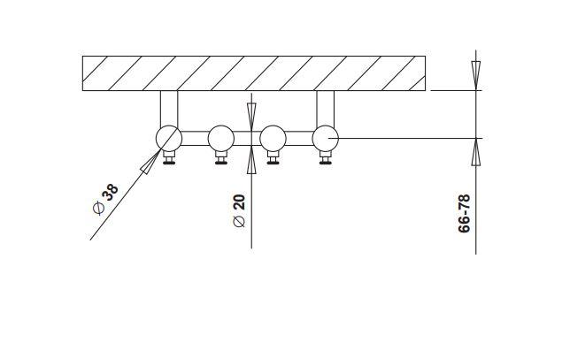 Strømberg Regus håndklædetørrer til kombidrift - 26,6x95 cm - Krom Strømberg Regus håndklædetørrer til kombidrift - 26,6x95 cm - Krom