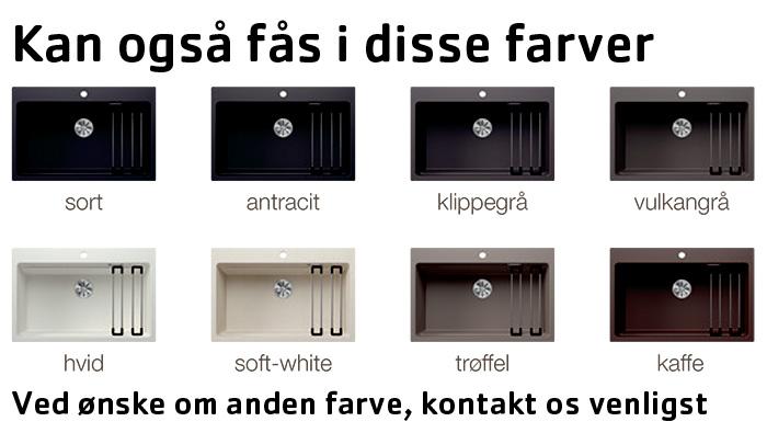 Blanco Etagon 6 køkkenvask m/Linus køkkenarmatur - Vulkangrå Blanco Etagon 6 køkkenvask m/Linus køkkenarmatur - Vulkangrå